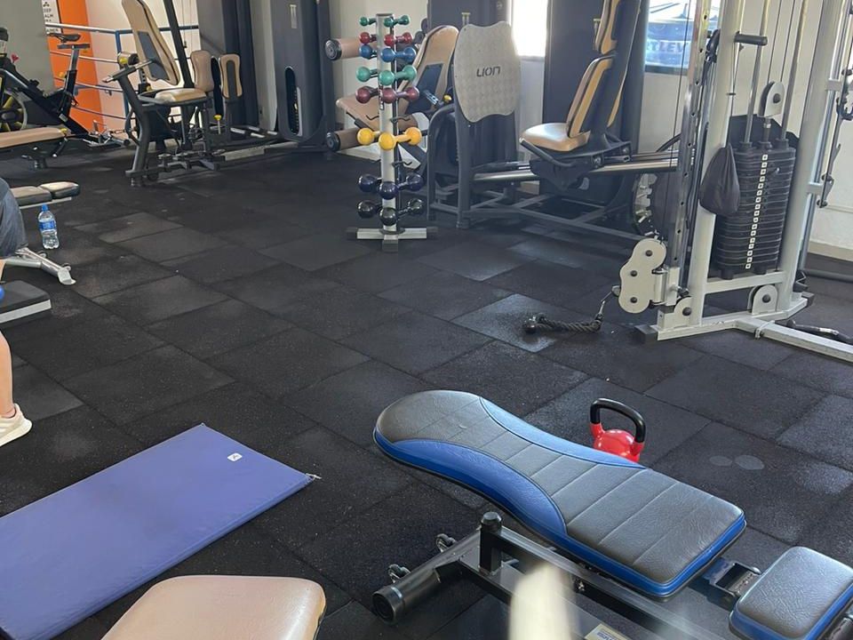 Imagem da estrutura da academia