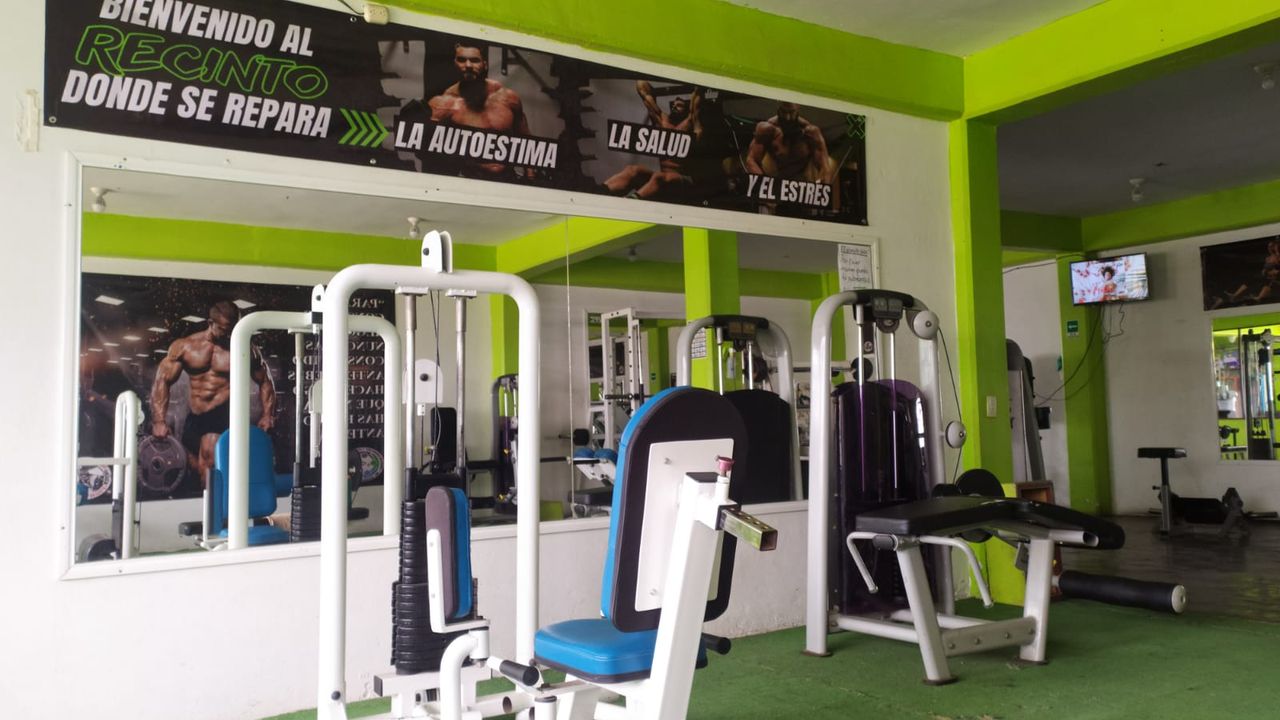 Imagem da estrutura da academia
