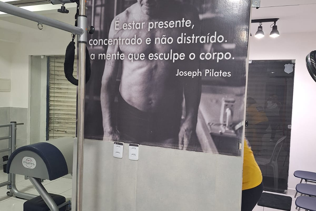 Imagem da estrutura da academia