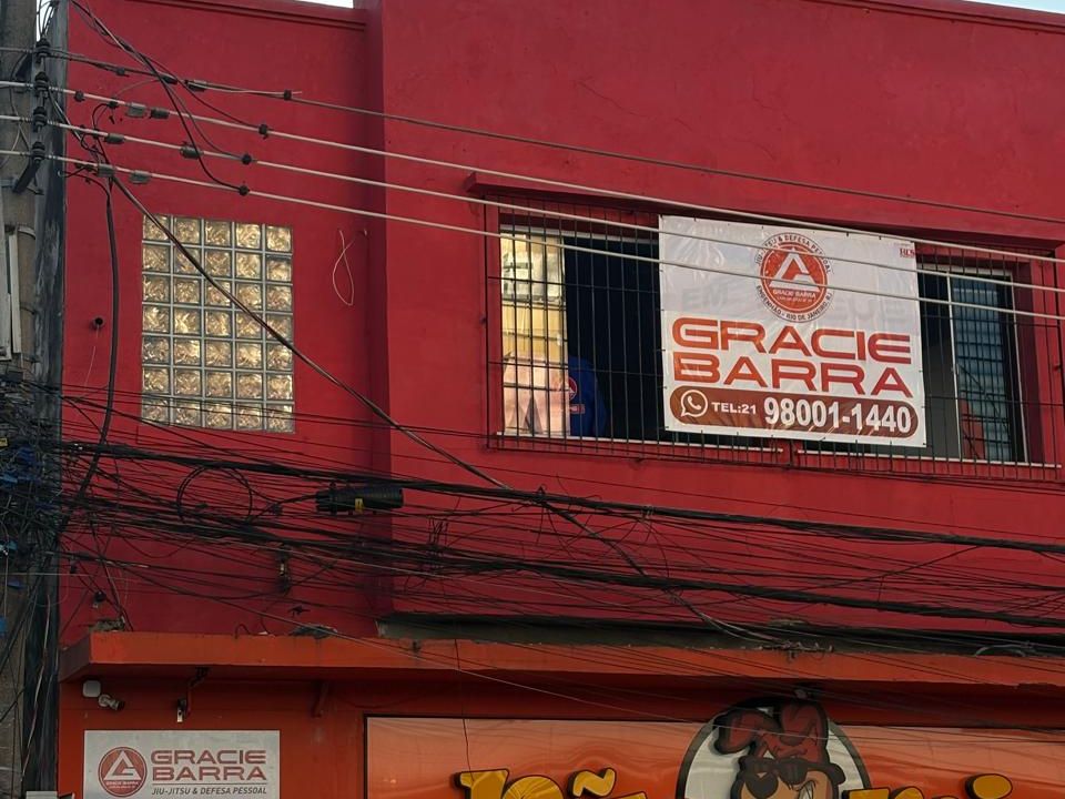 Imagem da estrutura da academia