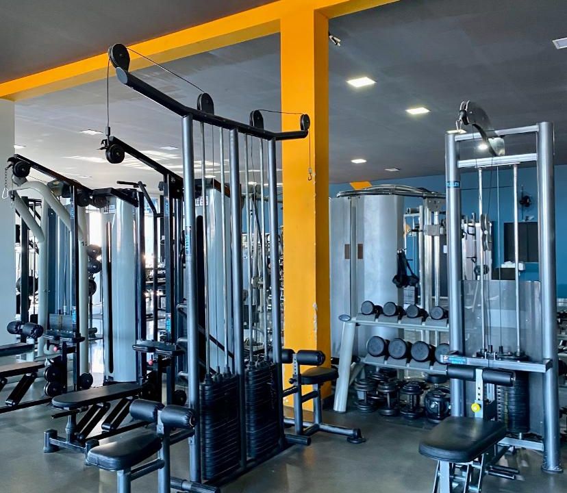Imagem da estrutura da academia