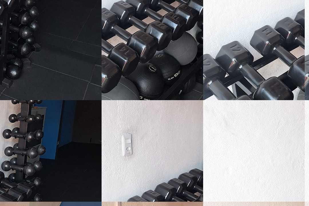 Imagem da estrutura da academia