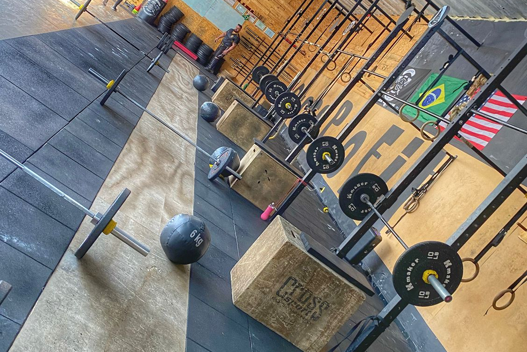 Imagem da estrutura da academia