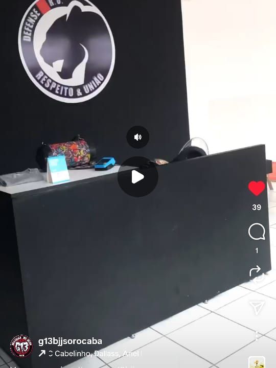 Imagem da estrutura da academia