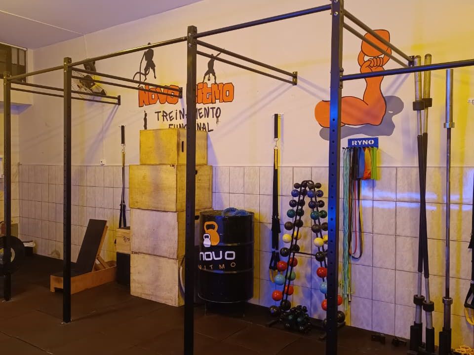 Imagem da estrutura da academia