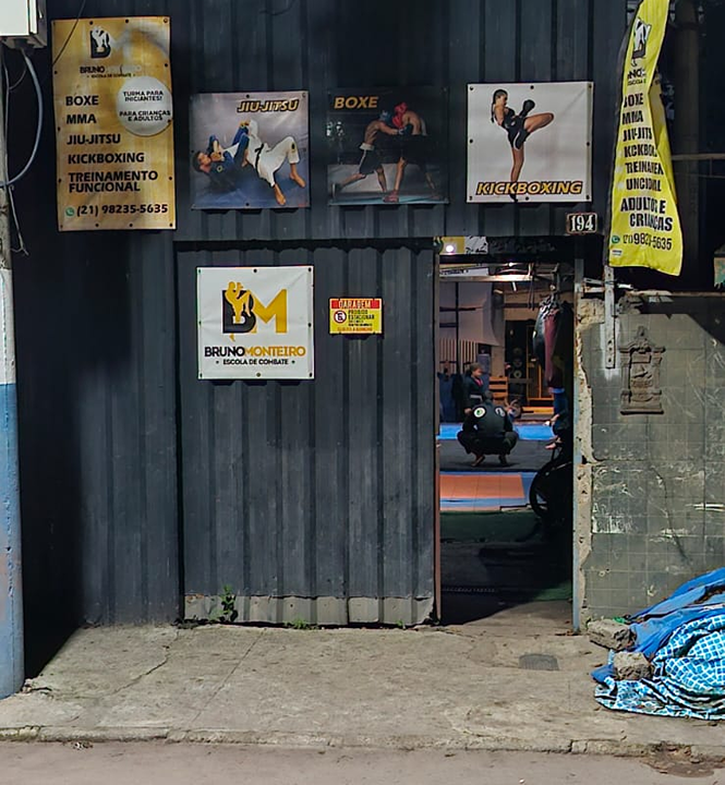 Imagem da estrutura da academia