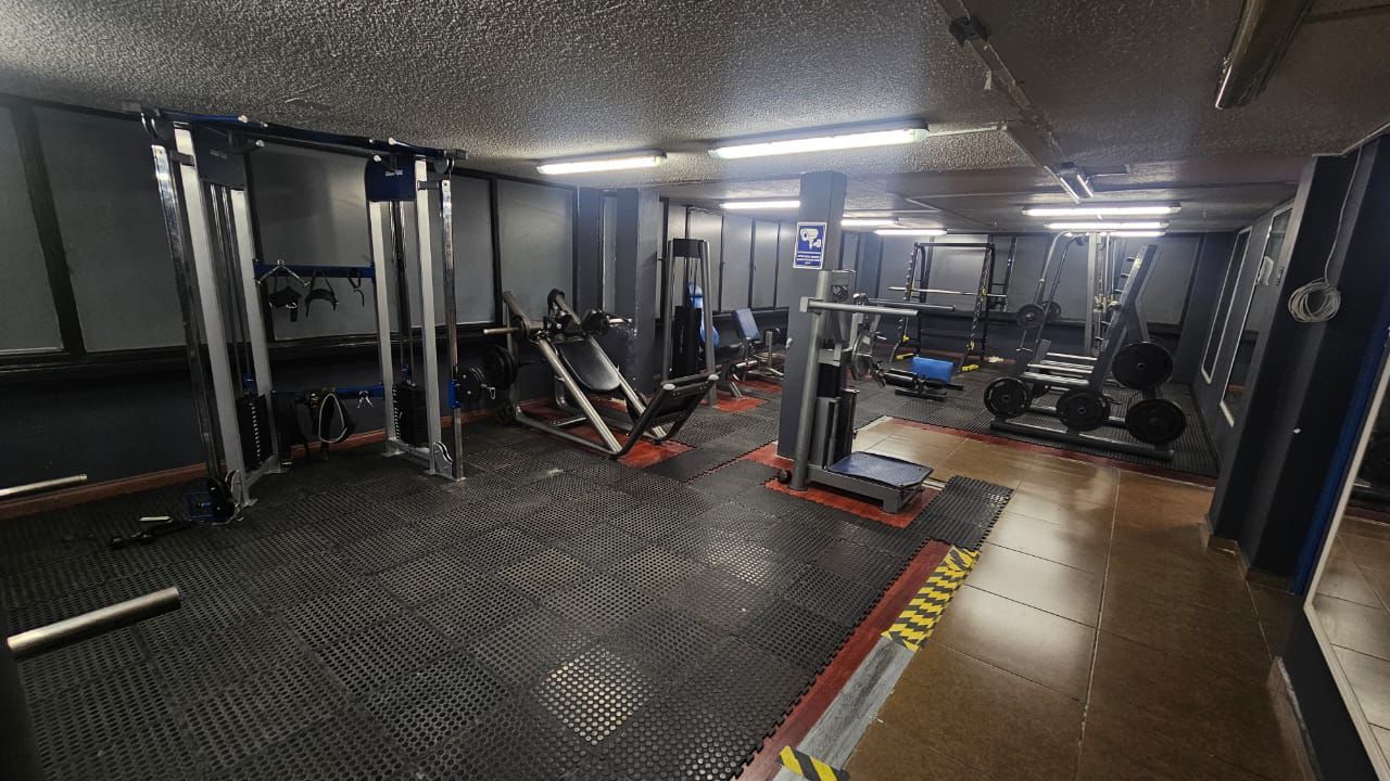 Imagem da estrutura da academia