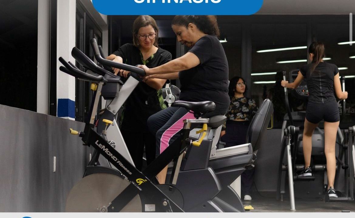 Imagem da estrutura da academia