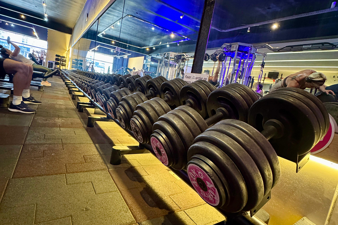 Imagem da estrutura da academia