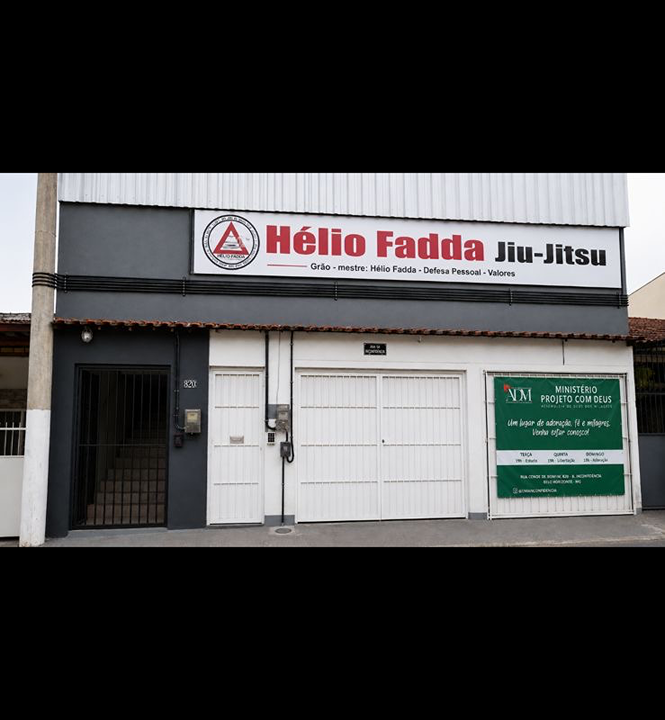 Imagem da estrutura da academia