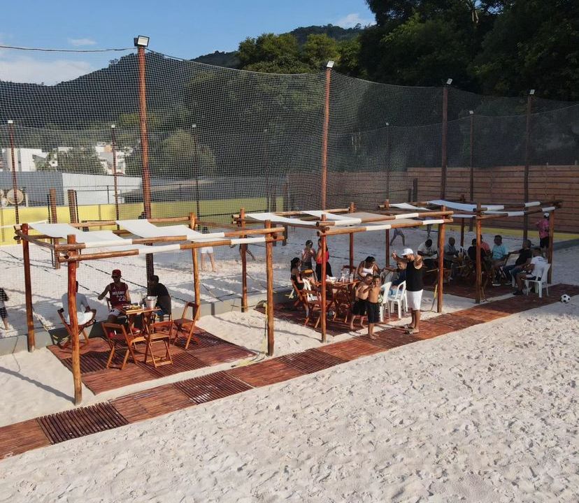 Imagem da estrutura da academia