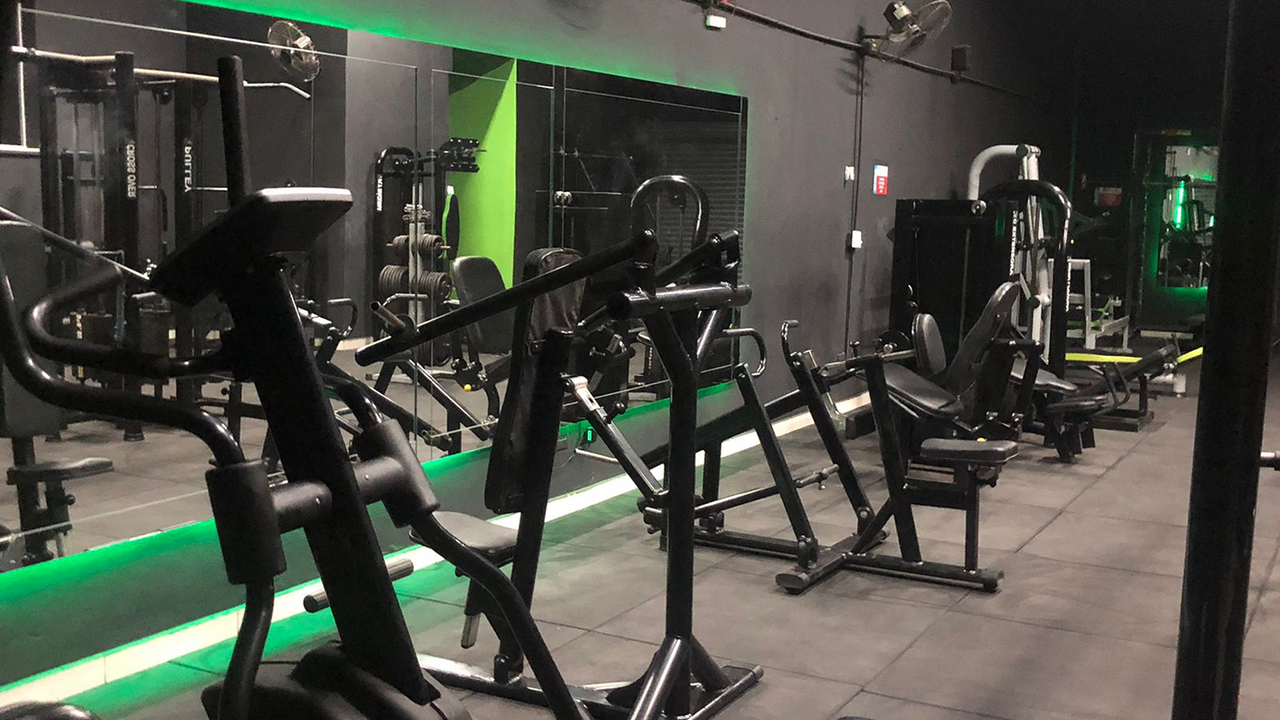 Imagem da estrutura da academia