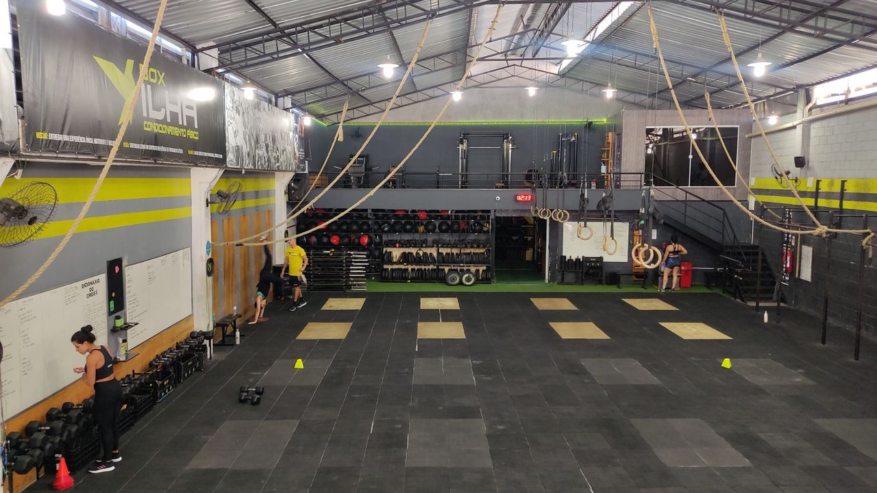 Imagem da estrutura da academia