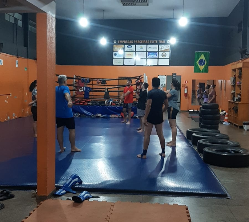 Imagem da estrutura da academia