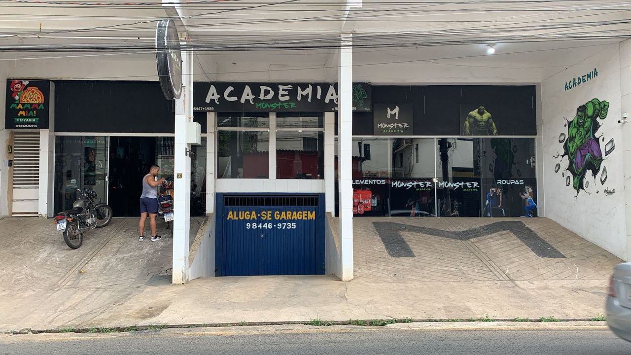 Imagem da estrutura da academia