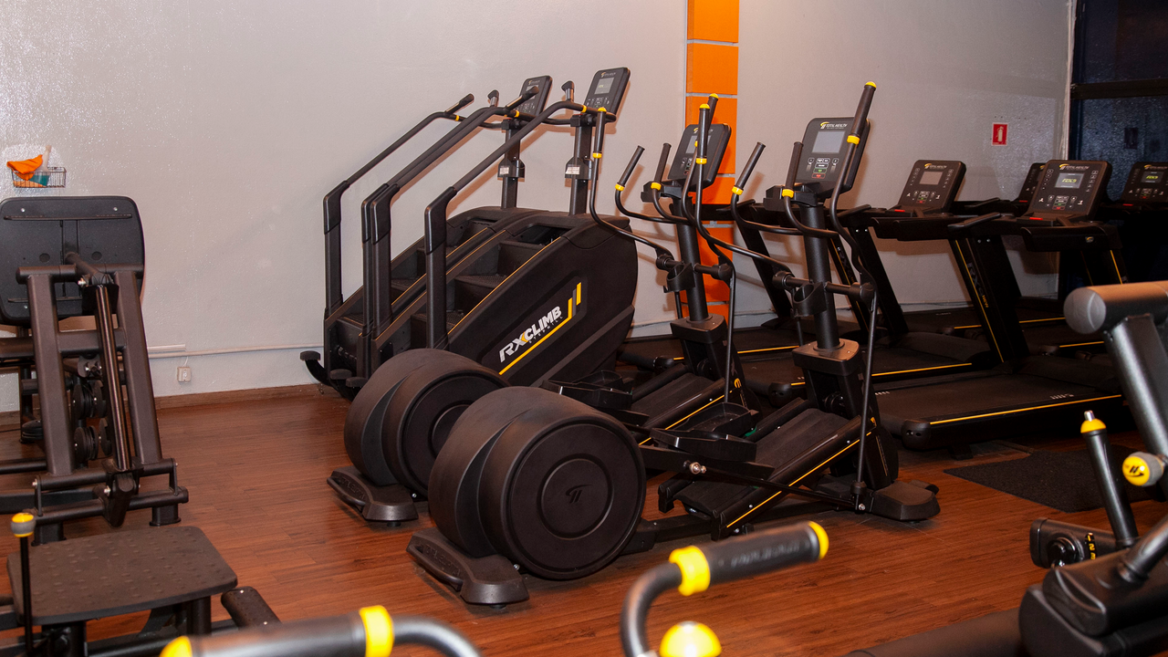 Imagem da estrutura da academia