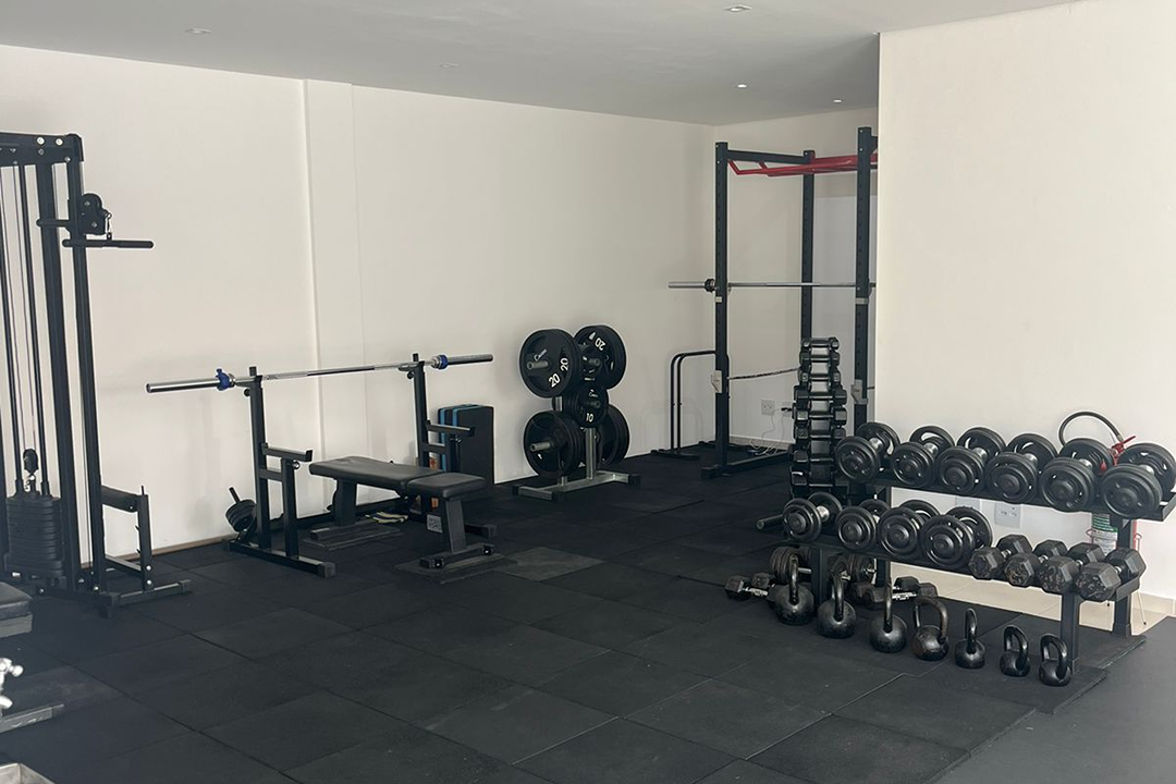 Imagem da estrutura da academia