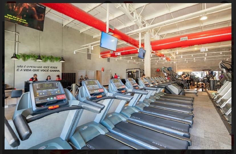 Imagem da estrutura da academia