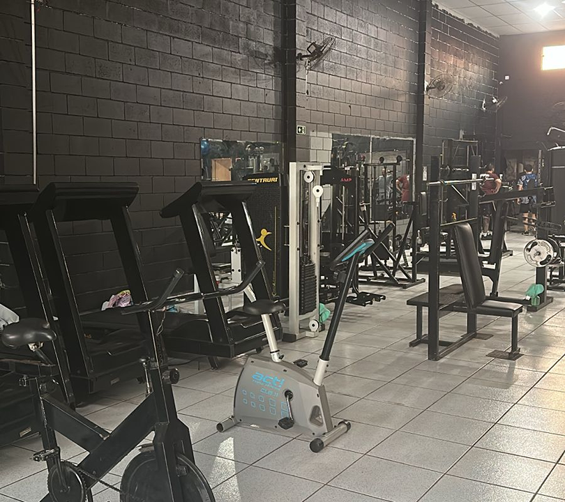 Imagem da estrutura da academia