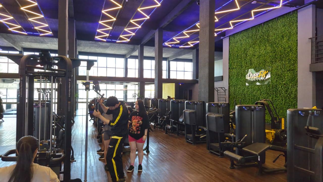 Imagem da estrutura da academia