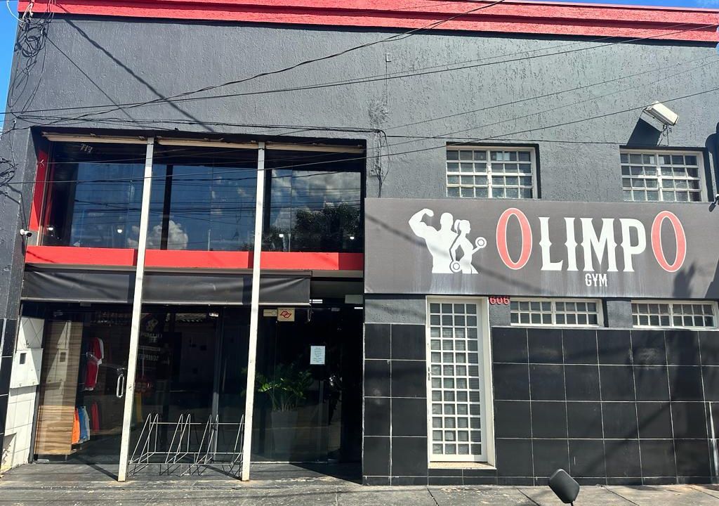 Imagem da estrutura da academia