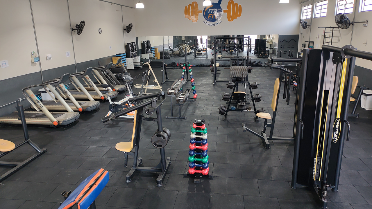 Imagem da estrutura da academia