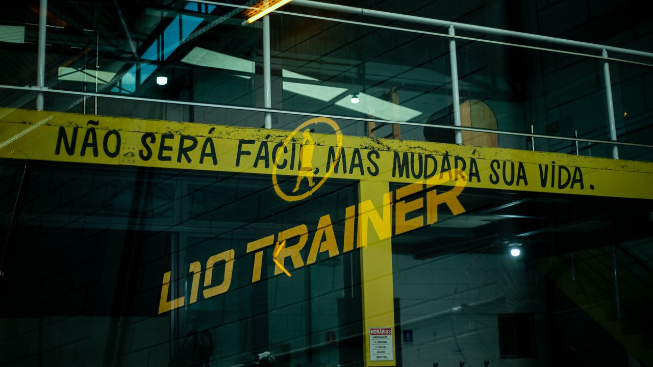 Imagem da estrutura da academia