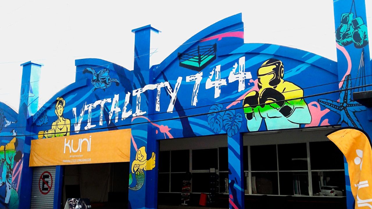 Imagem da estrutura da academia