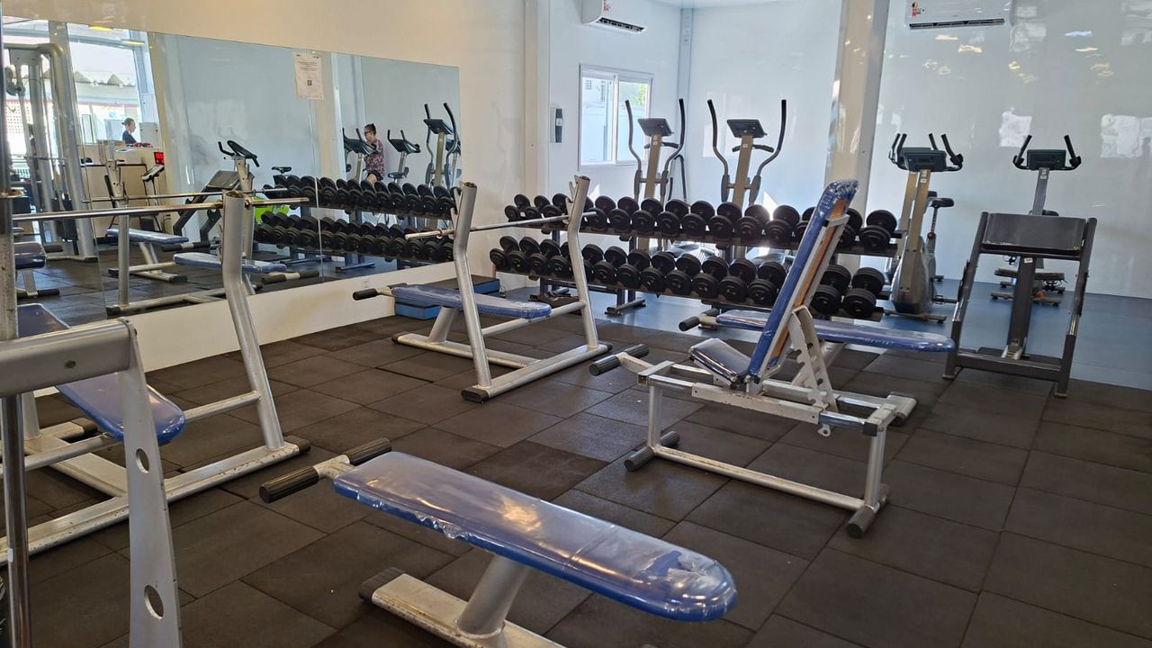 Imagem da estrutura da academia