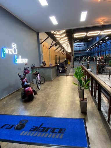 Imagem da estrutura da academia