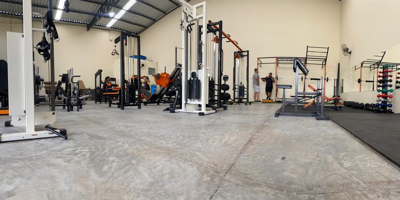 Imagem da estrutura da academia