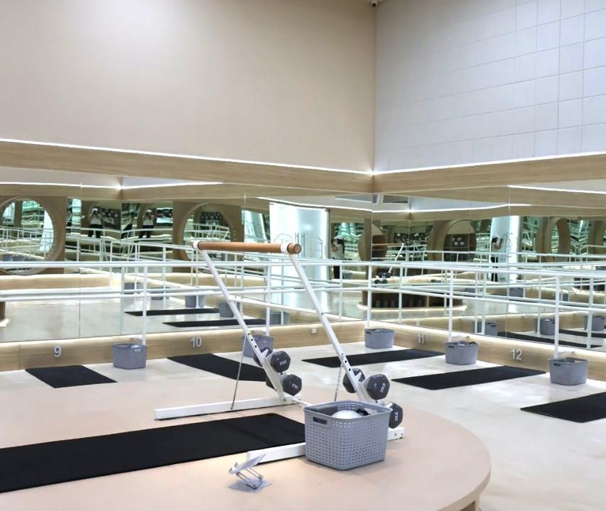 Imagem da estrutura da academia