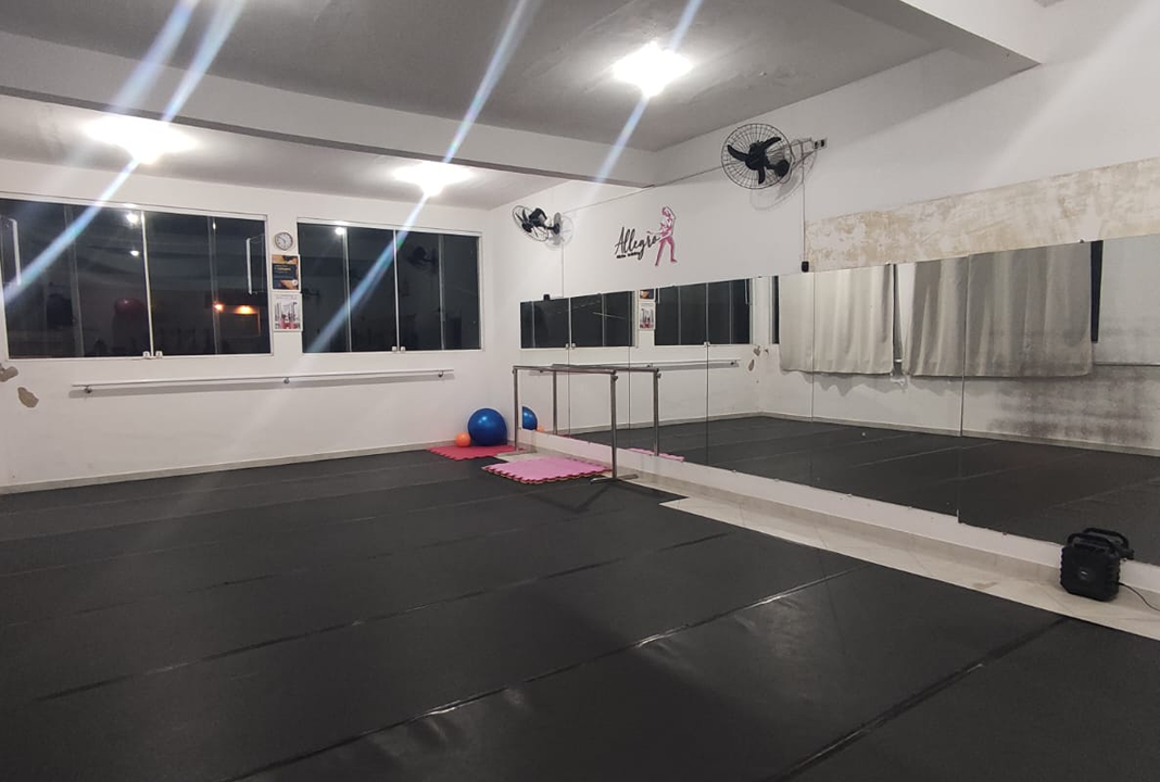 Imagem da estrutura da academia