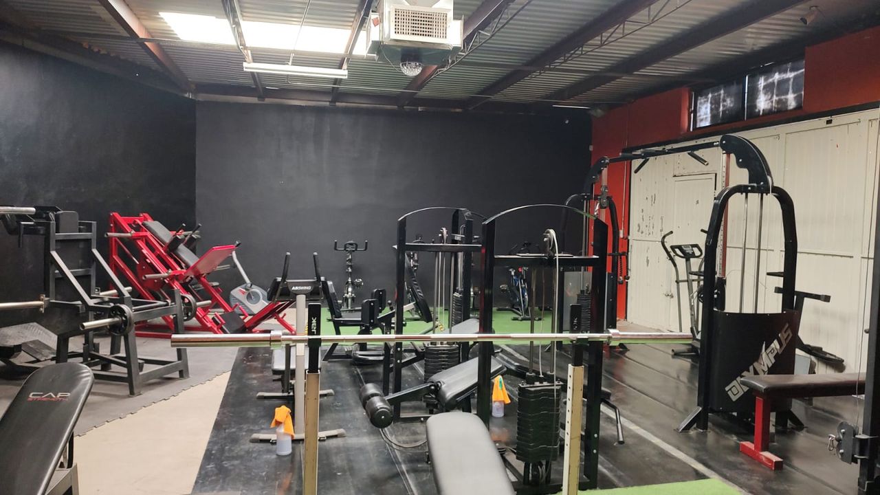 Imagem da estrutura da academia