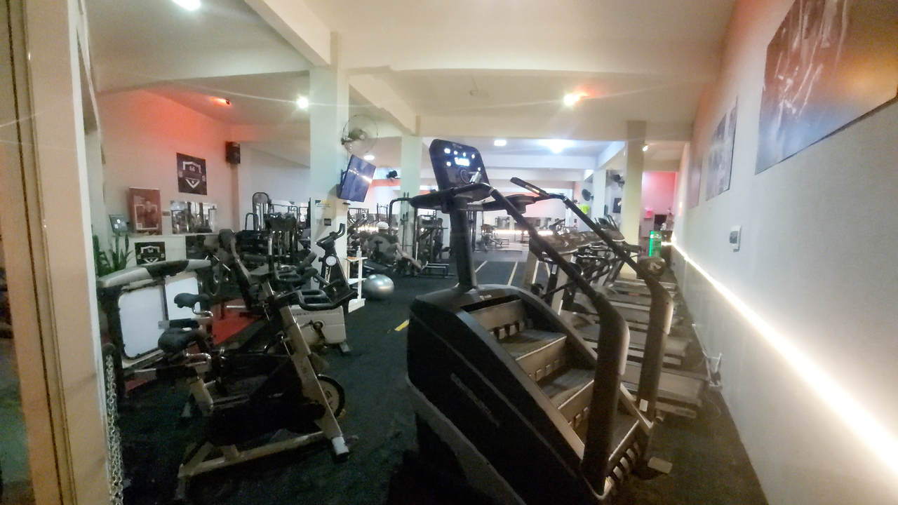 Imagem da estrutura da academia