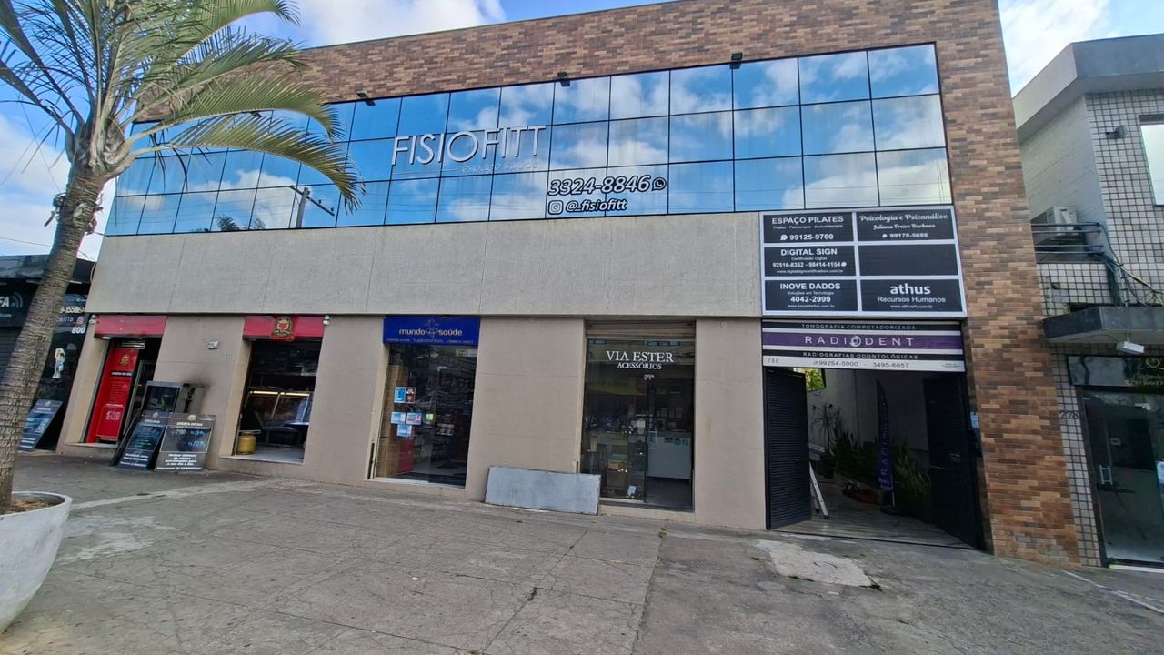 Imagem da estrutura da academia