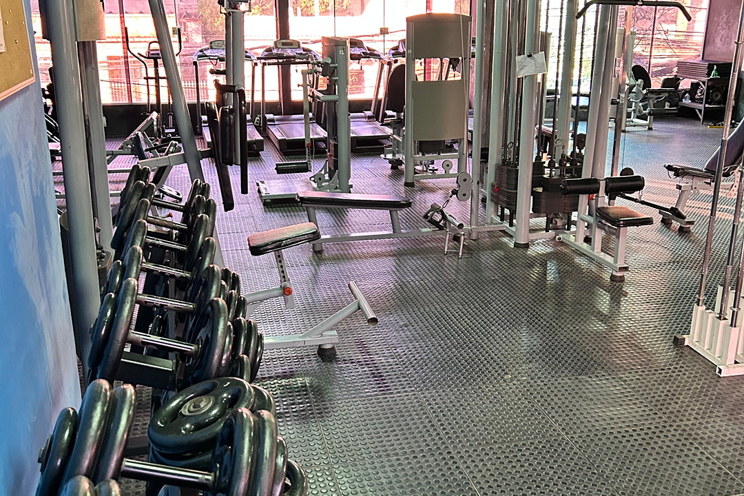 Imagem da estrutura da academia