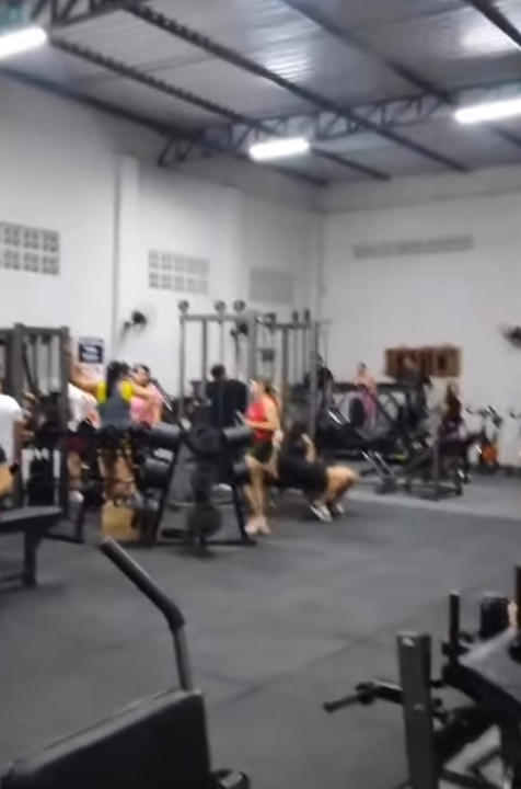 Imagem da estrutura da academia