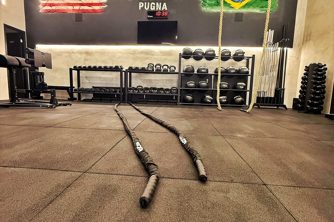 Imagem da estrutura da academia