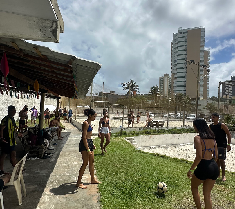 Imagem da estrutura da academia