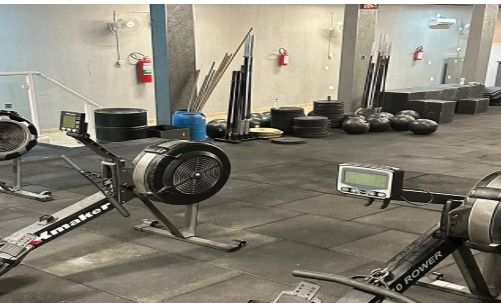 Imagem da estrutura da academia