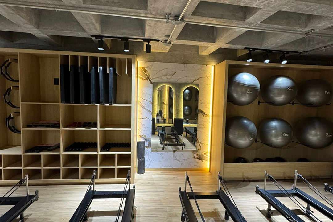 Imagem da estrutura da academia