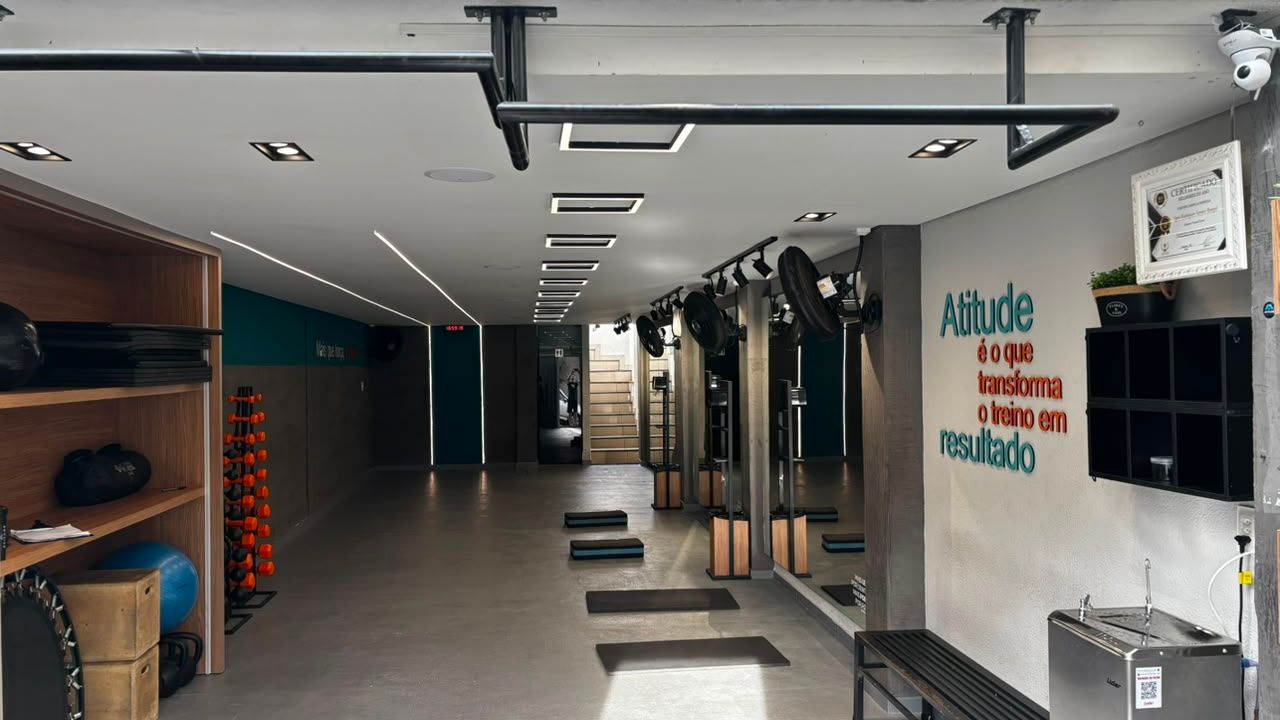 Imagem da estrutura da academia