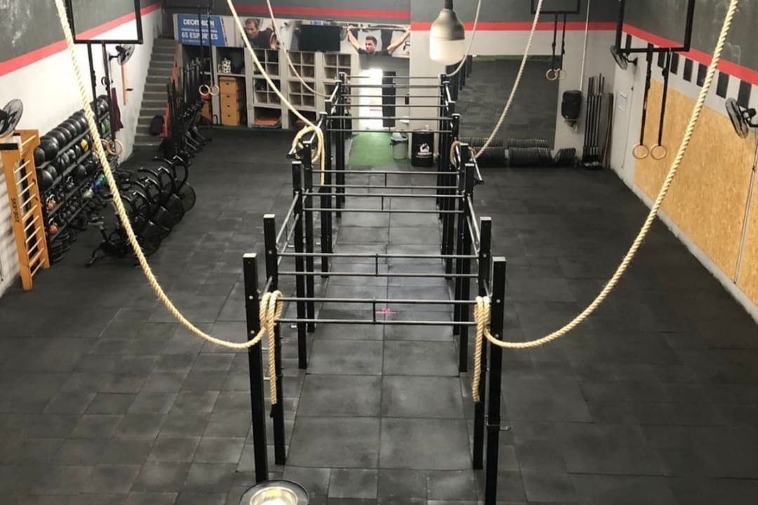 Imagem da estrutura da academia