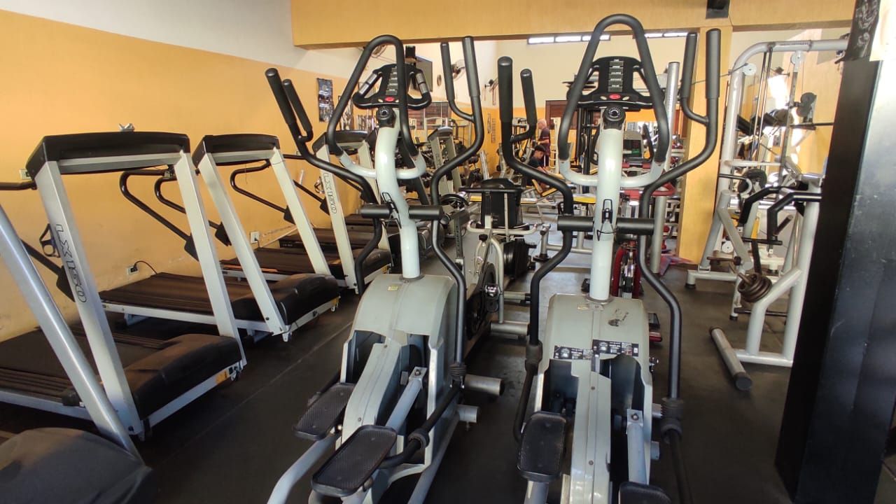 Imagem da estrutura da academia