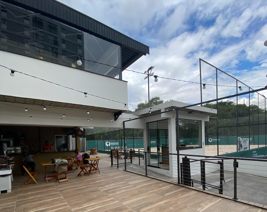 Imagem da estrutura da academia