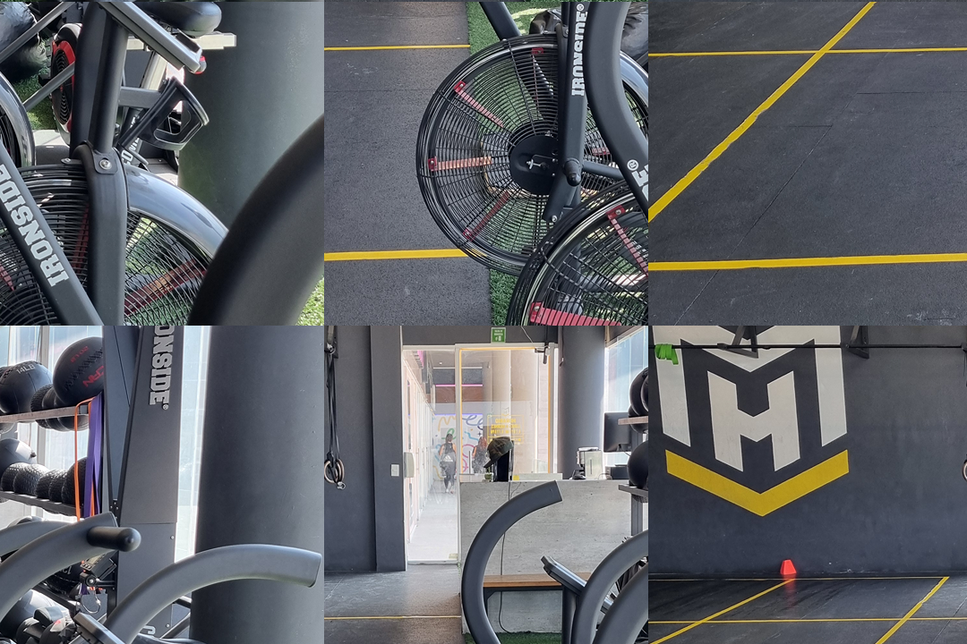 Imagem da estrutura da academia