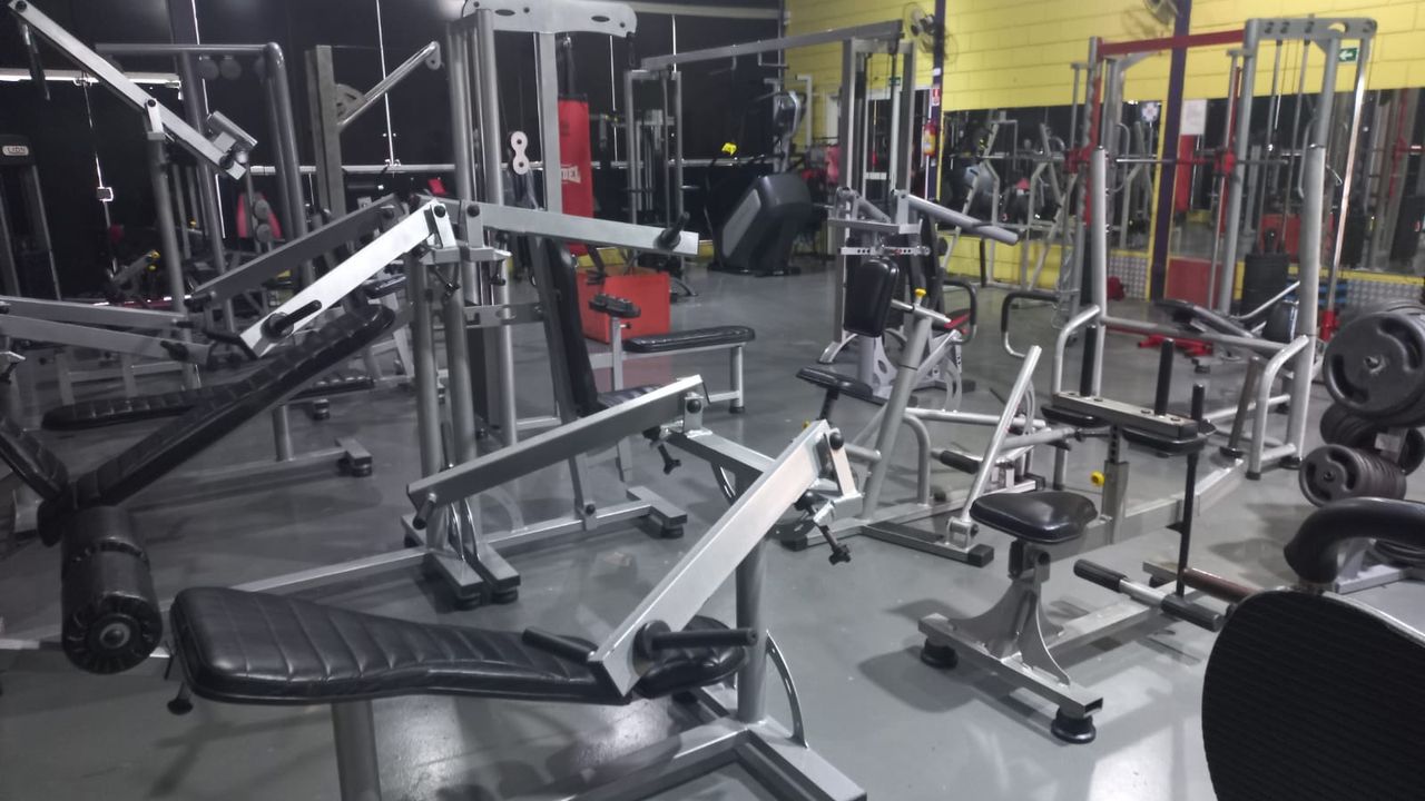 Imagem da estrutura da academia