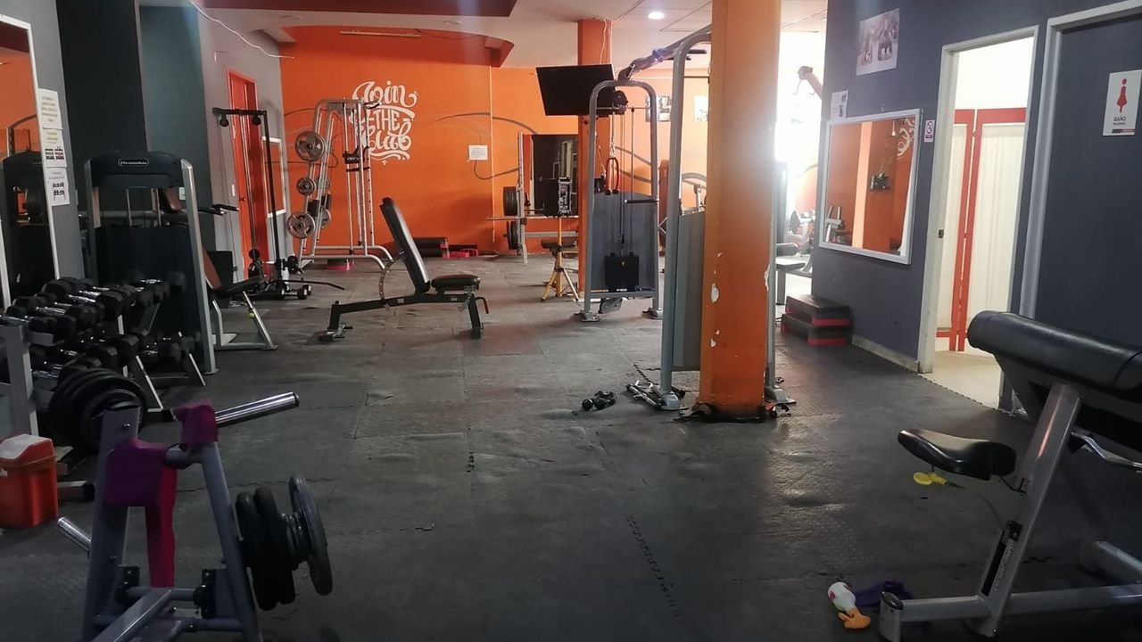 Imagem da estrutura da academia