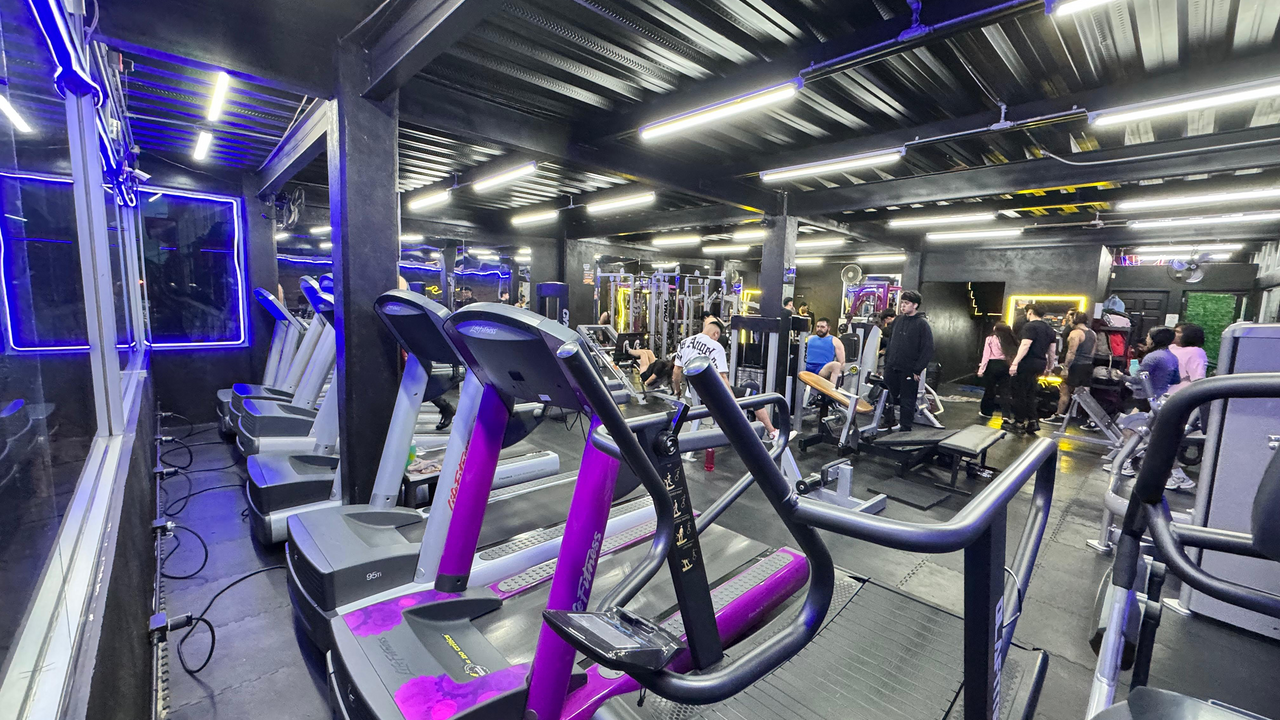 Imagem da estrutura da academia